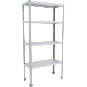 стеллаж стандарт скк-8/4 снк-с 1850х800х400 полностью из нерж. стали