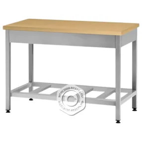 стол кондитерский спрп 860х1200х600 «profi ral», бук/40 (полка-решетка)