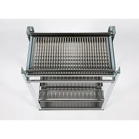 полка настенная для тарелок и стаканов пнтс-1/1-700-эц