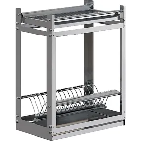 полка настенная для тарелок и стаканов пнтс-1/1-1000-эн