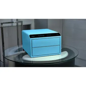сейф мебельный klesto smart js2, цвет лазурный голубой