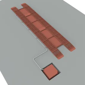 эстакада металлическая «каскад» комфорт, разборная, 12м, усиленная