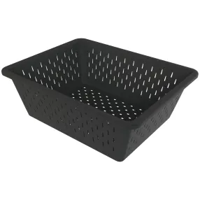 пластиковая корзина 555х430х185 (цвет чёрный)