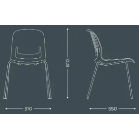 школьный стул leo на ножках (модель ак2)