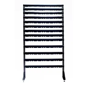 стеллаж с пластиковыми ящиками 1801-2/6/4 ch-kombo