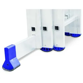 лестница универсальная алюминиевая трехсекционная team sc3011