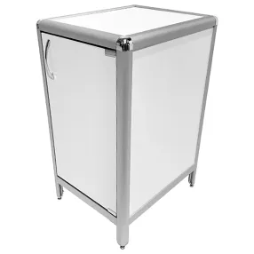 тумба лабораторная med 16.001al (белый)