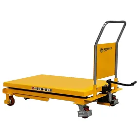 гидравлический подъемный стол pt 500d (500 кг; 1200х800 мм; 0,9 м) смартлифт (smartlift)