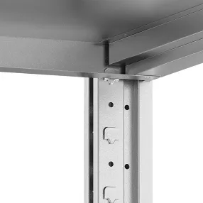 стеллаж klesto нe255-312 2500х1330х300 (5 полок) усиленный, быстросборный