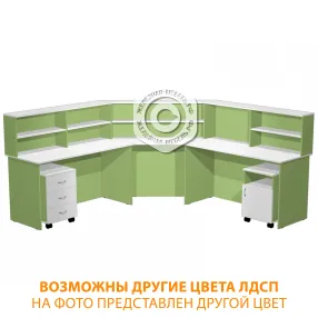 стол-барьер рабочий пм-3 (лдсп белый)