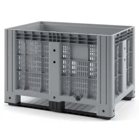 пластиковый контейнер ibox 1200х800 (перфорированный, на полозьях) арт. 11.602.92.ре.с9