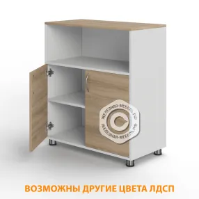 тумба стационарная тп-29 (лдсп белый, дуб вотан)