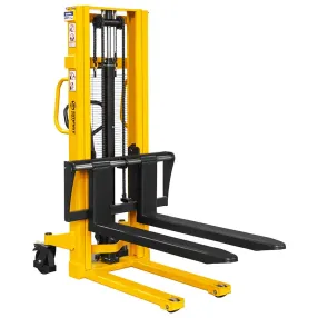 ручной гидравлический штабелер smartlift sda 1025 (1000 кг; 2,5 м; вилы 300-850 мм)