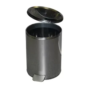 урна с педалью 15л (хром)