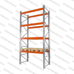 стеллаж грузовой стсм 4000х1800х1000 (4 яруса), усиленный