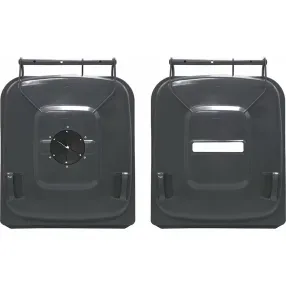 мусорный контейнер п/э 240л.