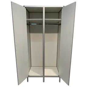 шкаф лабораторный для одежды med 20.003al (белый)