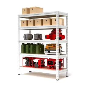 стеллаж титан мс-т 2500х1855х635 (5 ярусов, настил фанера)