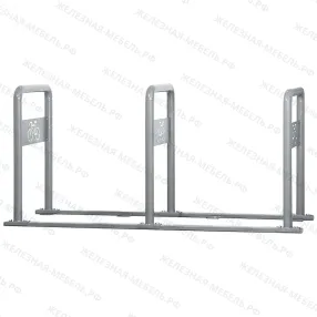 парковка для велосипедов и самокатов - пдвр 1700х550х800 «retail», на 6 мест, полимер