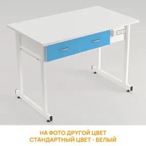 стол лабораторный сл 12.024 (белый)