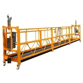 люлька строительная (фасадный подъемник) tor zlp630(i) г/п 630 кг 6 м 6080х790х1180