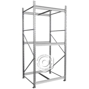 стеллаж ms pro z 2000х900х800 (3 яруса без настила)