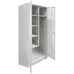 шкаф универсально-хозяйственный двухдверный grette 1850х520х500, артикул jf-c34-1