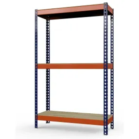 стеллаж металлический профи-т 2000х1240х455 (3 полки из фанеры)
