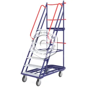 лестница передвижная, шесть ступеней лс 6