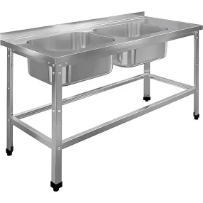 ванна моечная цельнотянутая вмц-2/15/7-бол-эн