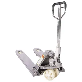 тележка гидравлическая 2500 кг 1150 мм tor wh-25s нержавеющая сталь (нейлоновые колеса)