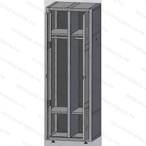 шкаф для одежды и хоз инвентаря шрон-22-6/5