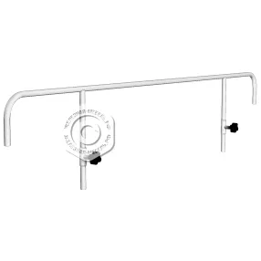 ограждения регулируемые по высоте для кровати (2 шт.) одк (каркас белый)