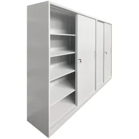 шкаф-купе металлический архивный односекционный с 4мя полками grette 2000x1200x450, артикул jf-sd01