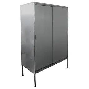 шкаф-купе для хлеба нерж (5 полок) сварной шкх-к-н (1830х1200х565 мм)