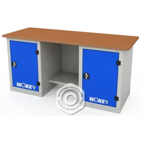 верстак двухтумбовый woker pro 2101.1800