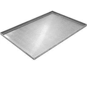 лист для пекарного шкафа перфорированный лп-п4-600/400алюмин.(20х600х400 мм)толщина 1,5мм 4 борта
