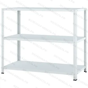 стеллаж мс-750 1000х1200х500 (3 полки мс)