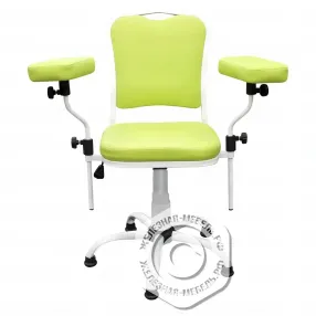 кресло на газ-лифте др02(1) для забора крови