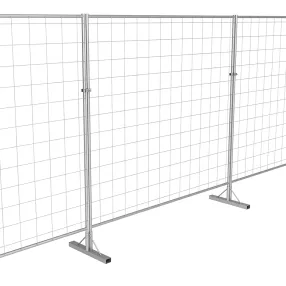 ограждение инвентарное строительное (исо) стандарт 1820 порошковая окраска