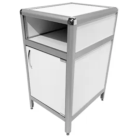 тумба лабораторная med 16.002al (белый)