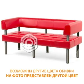 диван трехместный до-8/3 (кожзам эконом белый)