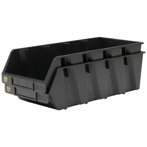 ящик пластиковый практик esd 500x230x150 антистатический