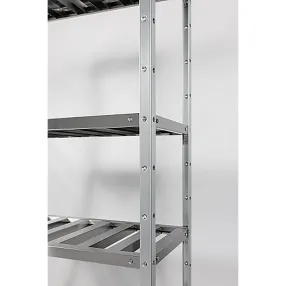 стеллаж производственный с решетчатой полкой стпр-12/5-эц