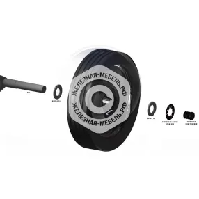 тележка грузовая двухколесная кгр 200 г/п 200 кг (без колёс)