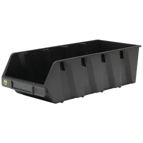 ящик пластиковый практик esd 500x230x150 антистатический