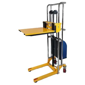 штабелер гидравлический с электроподъемом 0,4 т 1,3 м tor bddj-1300