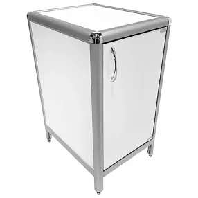 тумба лабораторная med 16.001al (белый)