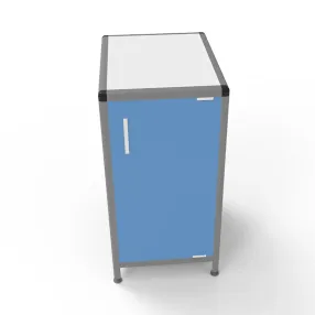 тумба лабораторная med 16.001al (белый)