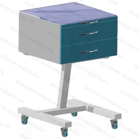 стол тумба сипс-м-01 (2 ящика)